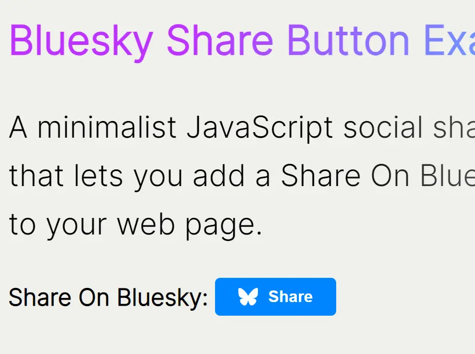 Bsky Share Button